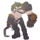 Illustration for article titled Leather Daddy Reinhardt Is Not An Official iOverwatch /iSkin